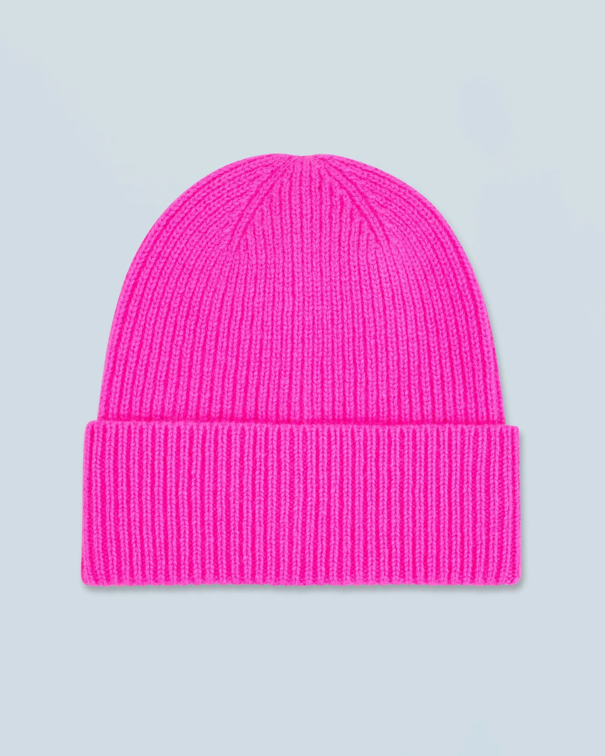 Berretto con Risvolto a Costine