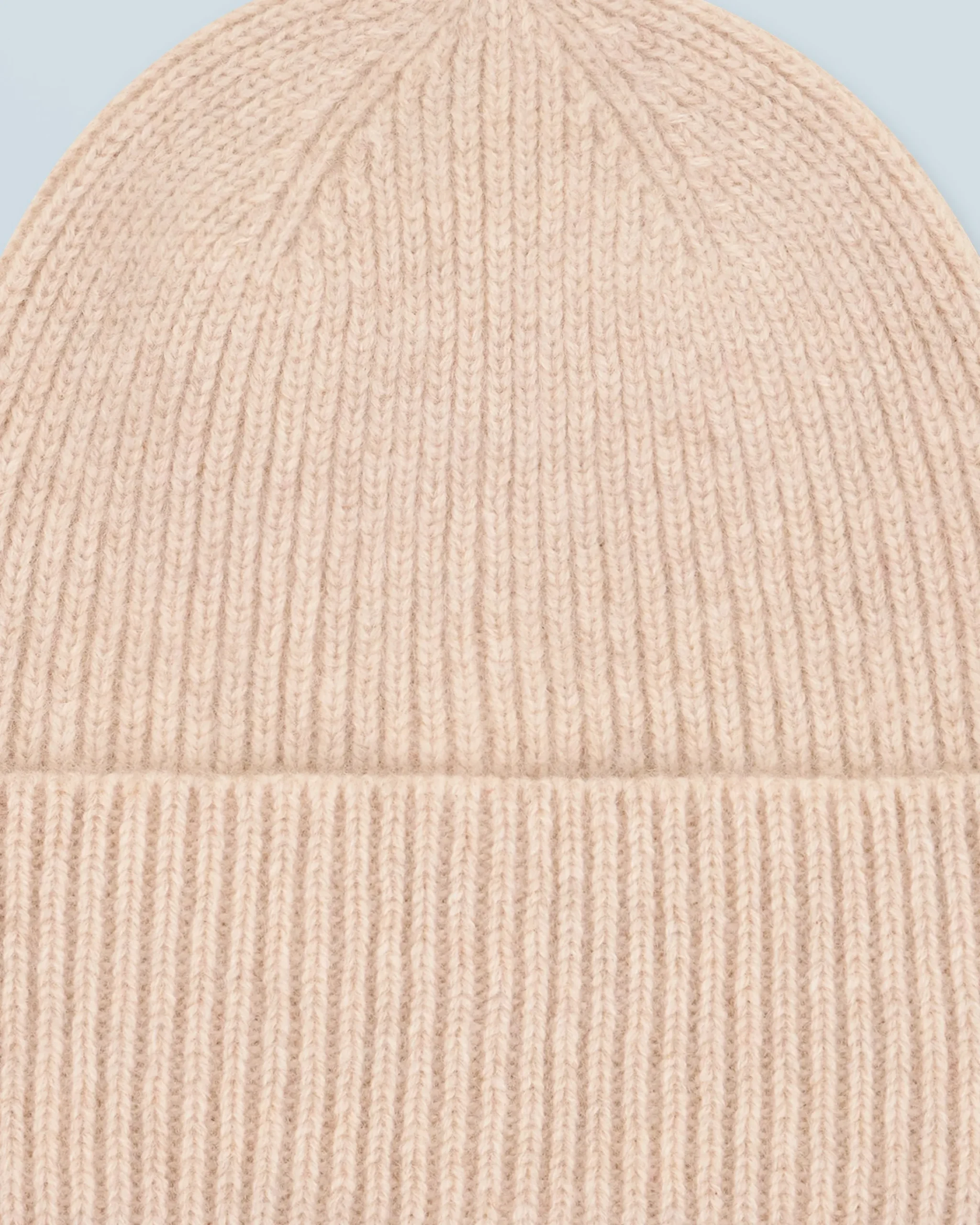 Berretto con Risvolto a Costine