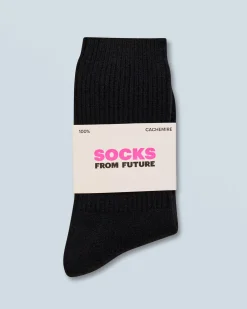 Calzini a costine a mezza altezza