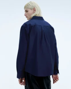 Camicia a maniche lunghe Popeline