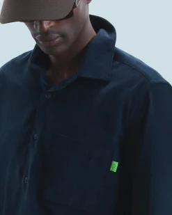 Camicia Maniche lunghe Velluto a Coste