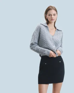 Cardigan-pullover a Coste