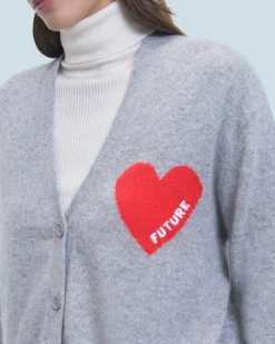 Cardigan-pullover Cuore Leggero
