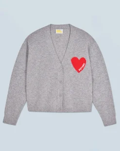 Cardigan-pullover Cuore Leggero