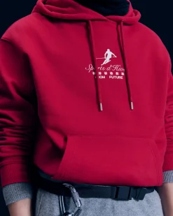 Felpa con Cappuccio Ski Club