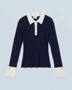 Maglione Collo a polo