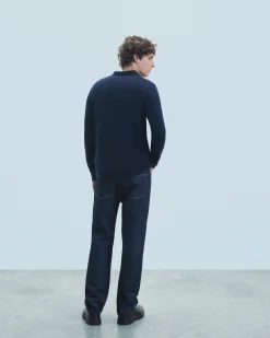 Maglione Collo a polo Basic