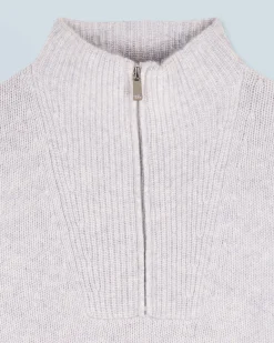 Maglione Collo alto con Zip Pesante