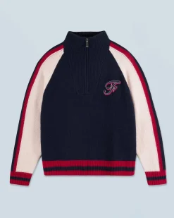 Maglione Collo alto con Zip