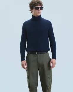 Maglione Collo dolcevita Basic Pesante