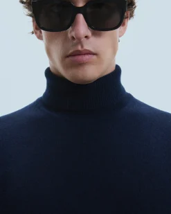 Maglione Collo dolcevita Basic Pesante