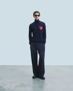 Maglione Collo dolcevita Cuore