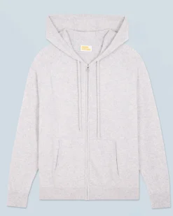 Maglione con Cappuccio e Zip Basic