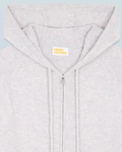 Maglione con Cappuccio e Zip Basic