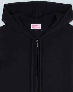 Maglione con Cappuccio e Zip