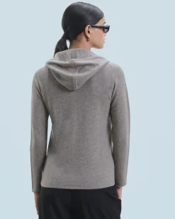 Maglione con Cappuccio e Zip