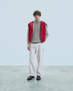 Maglione con Cappuccio Oversize Leggero