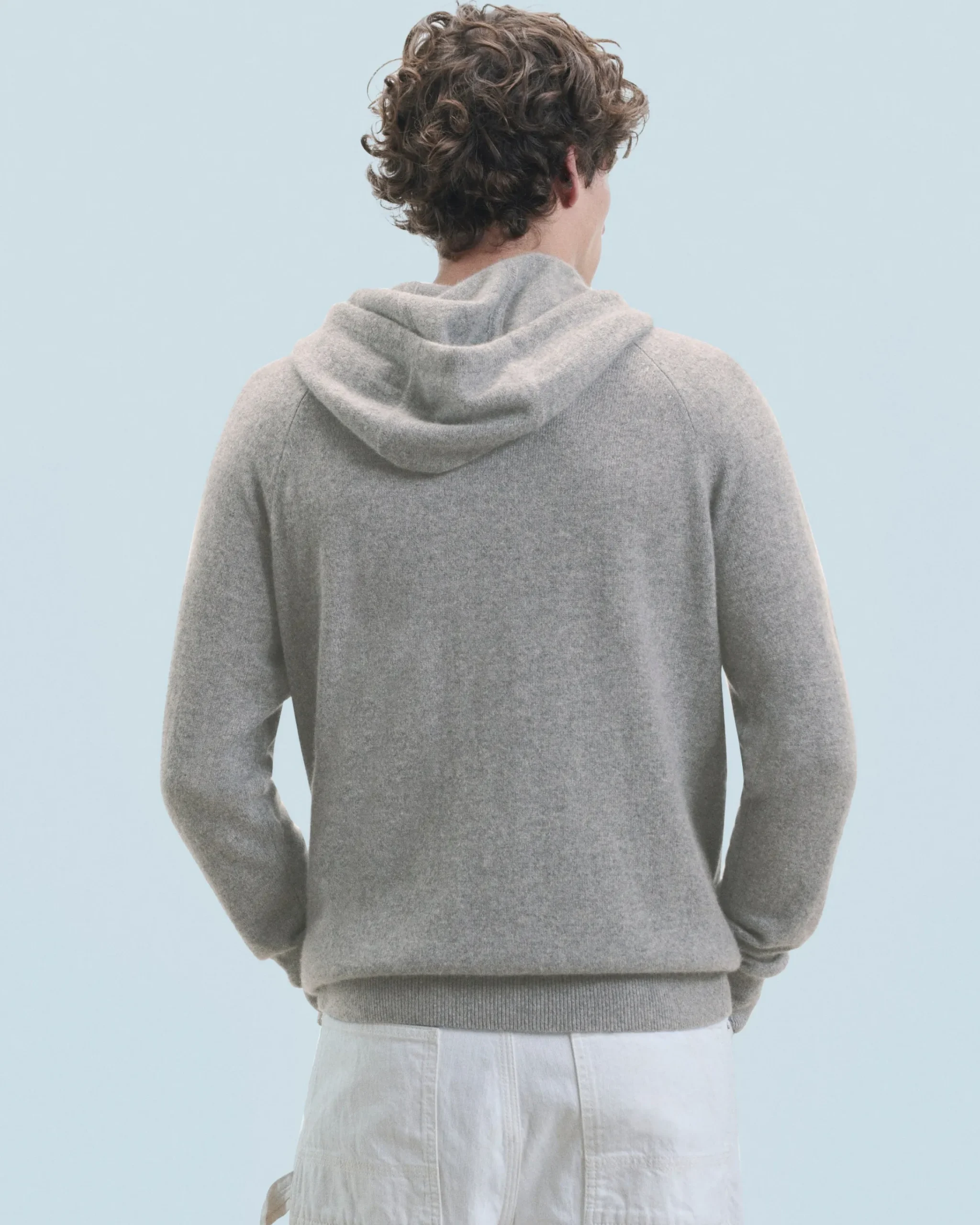 Maglione con Cappuccio Oversize Leggero