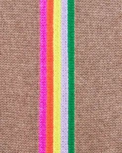 Maglione Girocollo Fasce per maniche Multico