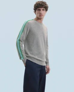 Maglione Girocollo Strisce