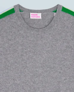 Maglione Girocollo Strisce