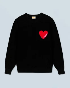 Maglione Scollo tondo Cuore