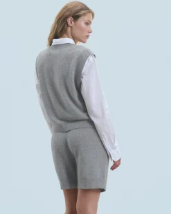 Maglione Senza maniche Cuore Leggero