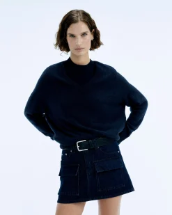 Maglioni Scollo a V Oversize Light