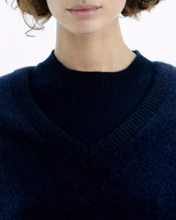 Maglioni Scollo a V Oversize Light