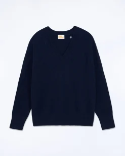 Maglioni Scollo a V Oversize Light