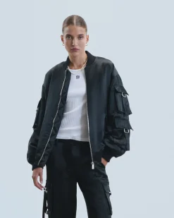 Outerwear Giacca Bomber Raso