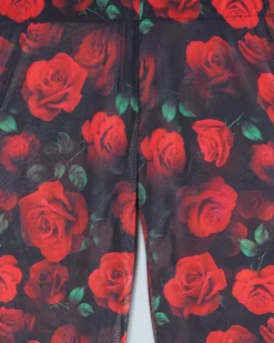 Pantaloni Flare Mesh