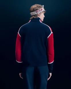 Pullover Collo alto con Zip Sci Club