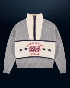 Pullover Collo alto con Zip