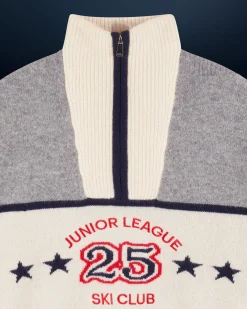 Pullover Collo alto con Zip