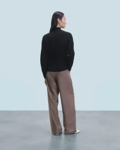 Pullover Collo alto Cuore Leggero