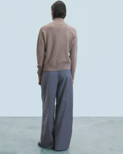 Pullover Collo alto Cuore Leggero