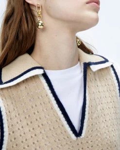 Pullover Senza maniche Uncinetto