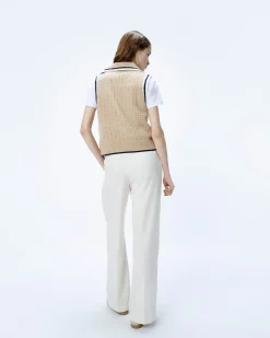 Pullover Senza maniche Uncinetto