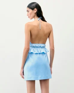 Top con Spallina Popeline