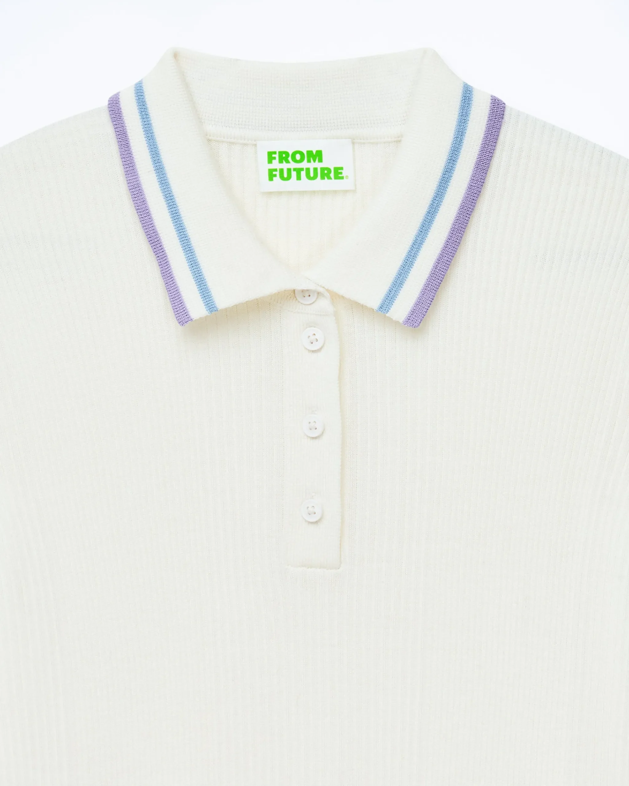 Top Maniche corte Bande bicolori