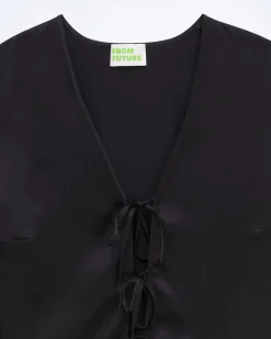 Top Maniche lunghe Bordi pizzo