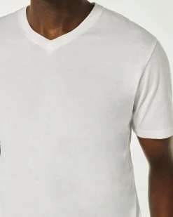 T-shirt Scollo a V Maniche corte