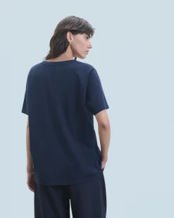 T-shirt Scollo a V Maniche corte