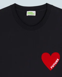 T-Shirt Scollo tondo Cuore