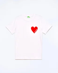 T-Shirt Scollo tondo Cuore