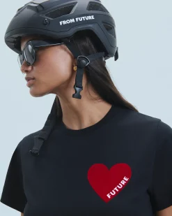 T-Shirt Scollo tondo Cuore