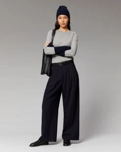 T-Shirt Scollo tondo Maniche lunghe Basic