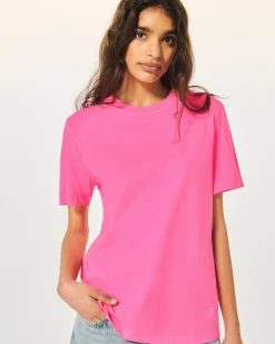 T-Shirt Scollo tondo Maniche corte