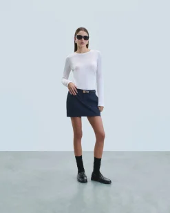 T-Shirt Scollo tondo Maniche lunghe